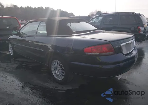 2005 Chrysler Sebring Touring from USA, damaged, VIN 1C3EL55R95N705461